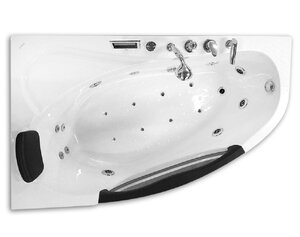 Изображение товара Ванна гидромассажная акриловая Gemy G9046 K L/R, 161 х 96 x 68 см