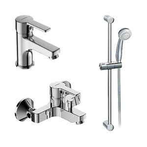 Изображение товара Комплект смесителей Vidima Uno Short BA376AA