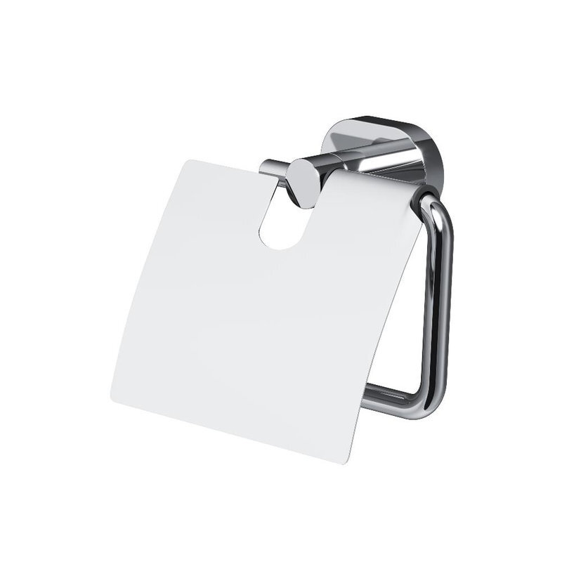 Изображение товара Держатель туалетной бумаги с крышкой Am.Pm Sense L хром 13 см 5 лет гарантии