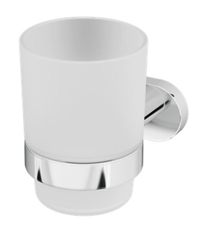 Изображение товара Стакан для щеток Am.Pm Sense L A7434300, настенный, хром, Германия