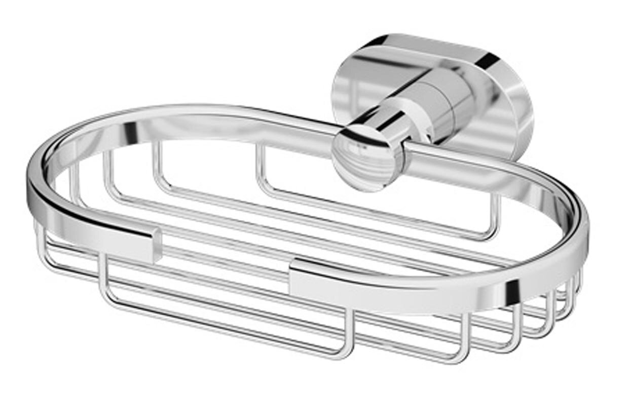 Изображение товара Мыльница Am.Pm Sense хромовая настенная 15 см Германия