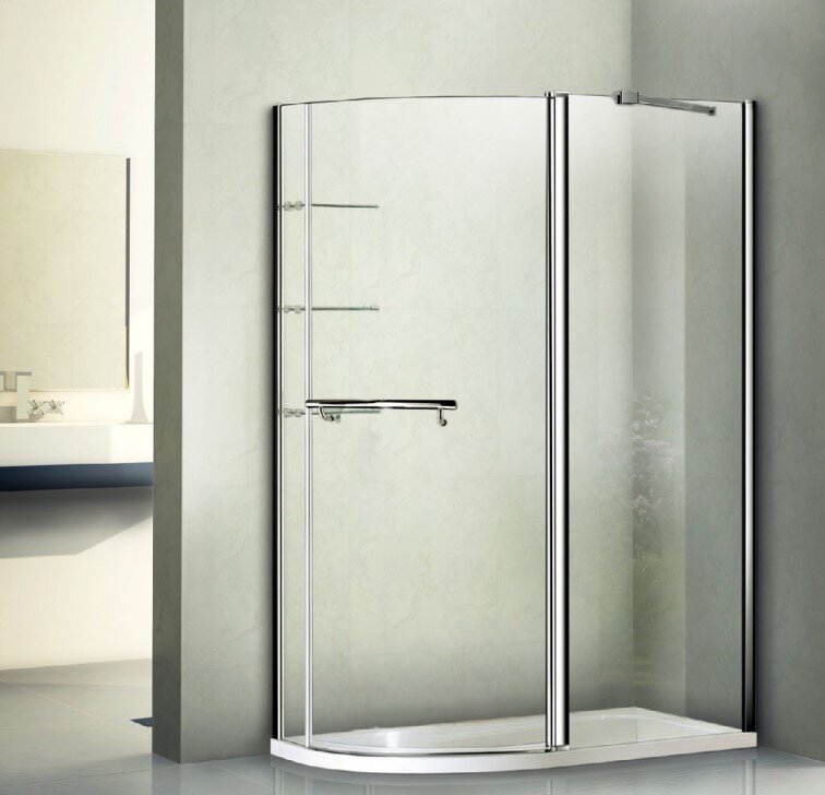 Изображение товара Душевое ограждение Good Door Pandora R-120-C-CH 120х80х185 см с полотенцедержателем