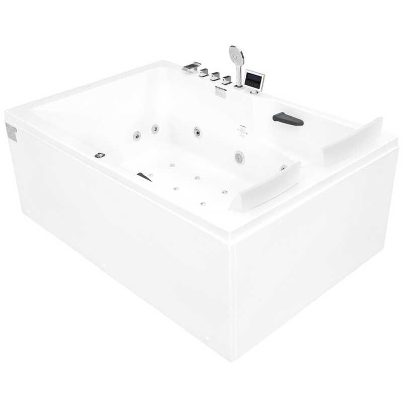 Изображение товара Ванна гидромассажная акриловая Gemy G9061 K L/R 181.5x121.5 см с мультимедиа