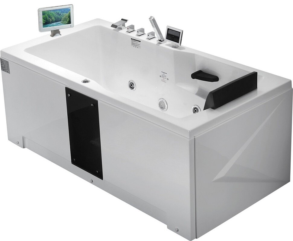 Изображение товара Ванна гидромассажная акриловая Gemy G9066 II O L/R, 171 х 86 см