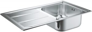 Изображение товара Мойка кухонная Grohe K400 31566SD0 из нержавеющей стали с автоматическим сливом