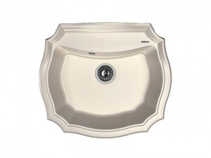 Изображение товара Кухонная мойка Florentina Эмилия-640 искусственный гранит и нержавеющая сталь жасмин