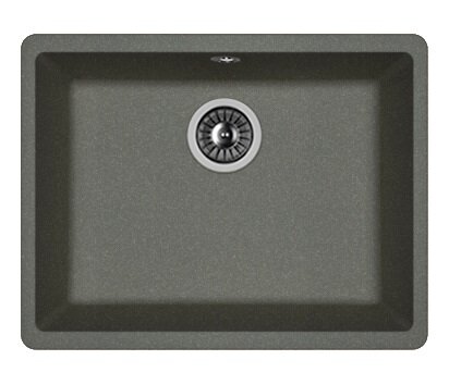 Изображение товара Мойка кухонная Florentina Вега 500 черная искусственный гранит встроенная 42x54 см