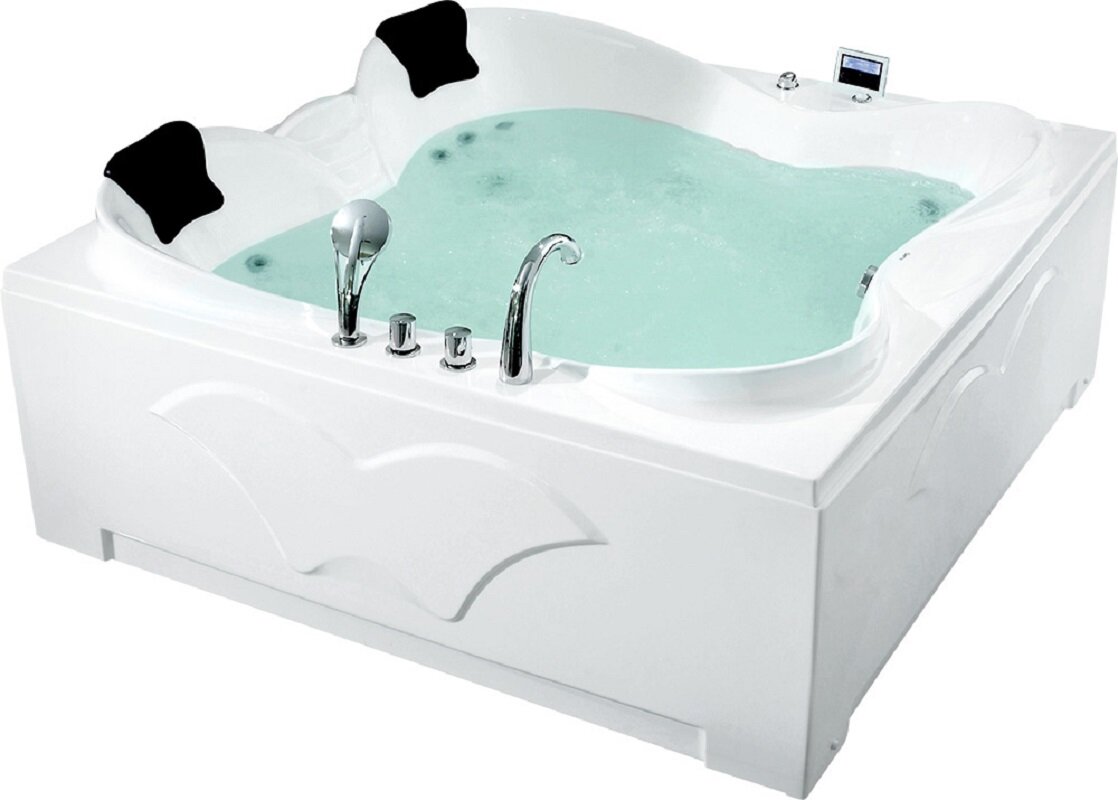 Изображение товара Ванна гидромассажная акриловая Gemy G9089 K L/R, 187 х 187 см