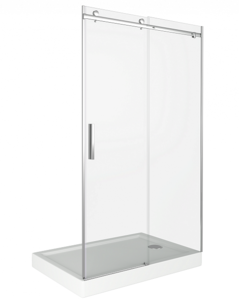 Изображение товара Душевая дверь в нишу Good Door Altair WTW-110-C-CH, 110 х 195 см, стекло прозрачное, хром, АЛ00001