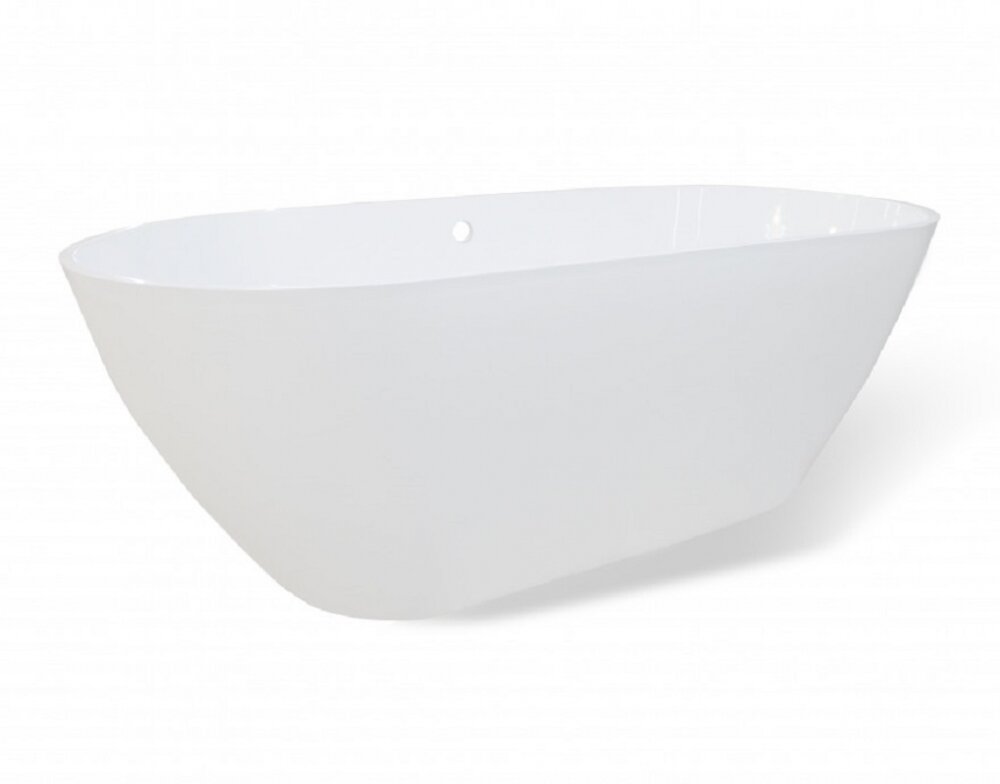 Изображение товара Ванна из литьевого мрамора Эстет Майами 1680х785 мм овальная отдельностоящая