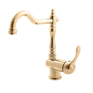 Изображение товара Смеситель для раковины Rav-Slezak Labe L008.5/8Z, золото