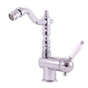 Изображение товара Смеситель для биде Rav-Slezak Labe L508.5/9, хром/белый