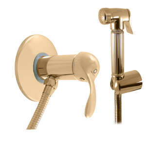 Изображение товара Гигиенический душ Rav-Slezak Labe L047/1Z со смесителем золото Чехия