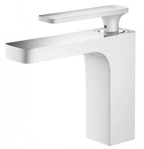 Изображение товара Смеситель Timo Torne 4361/00-16F для раковины, белый-хром