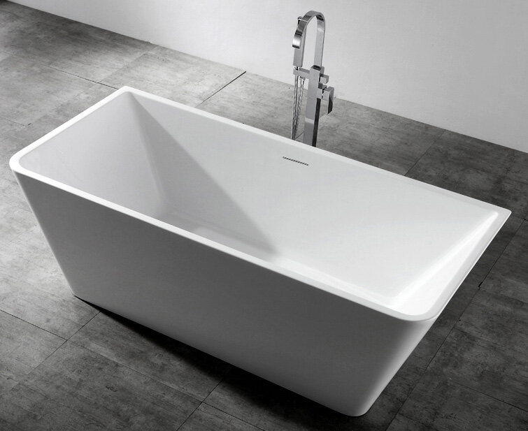 Изображение товара Акриловая ванна Abber AB9212-1.7, белая, 170x80x60 см, Германия
