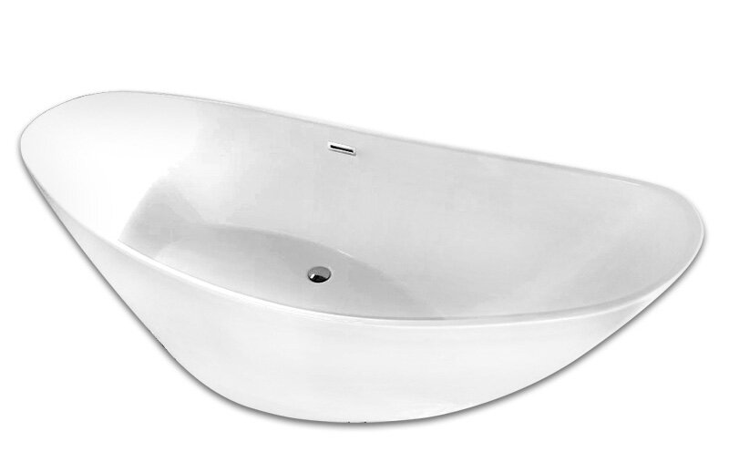 Изображение товара Ванна акриловая Abber AB9233, цвет белый, 183 x 78,5 x 77 см
