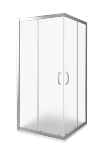 Изображение товара Душевое ограждение Good Door Infinity CR 90х90 см матовое стекло хром