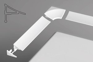Изображение товара Универсальная декоративная планка Ravak тип 11 110 см белая