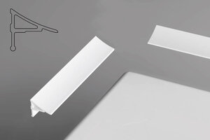 Изображение товара Универсальная декоративная планка Ravak 200 см для ванн и душевых