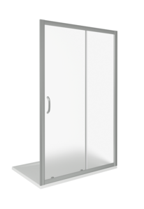 Изображение товара Душевая дверь в нишу Good Door Infinity WTW-130-G-CH, 130 х 185 см, стекло матовое Грейп, хром, ИН00029