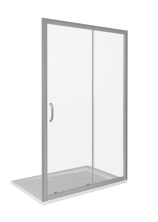 Изображение товара Душевая дверь Good Door Infinity WTW-140-C-CH раздвижная 140х185 см стекло хром