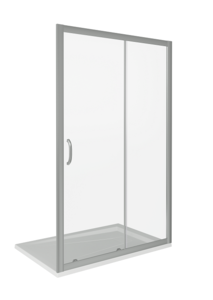 Изображение товара Душевая дверь в нишу Good Door Infinity WTW-140-C-CH, 140 х 185 см, стекло прозрачное, хром, ИН00031