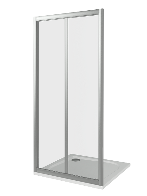 Изображение товара Душевая дверь в нишу Good Door Infinity SD-100-C-CH, 100 х 185 см, стекло прозрачное, хром