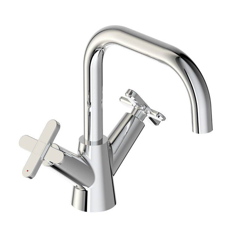 Изображение товара Смеситель для раковины Vidima Art BA326AA хром двухвентильный монолитный