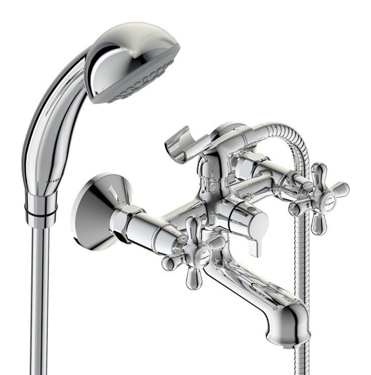 Изображение товара Смеситель для ванны и душа Vidima Retro BA355AA хром