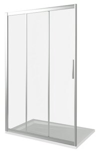 Изображение товара Душевая дверь Good Door Orion WTW-140-C-CH 140x185 см раздвижная стекло хром Россия