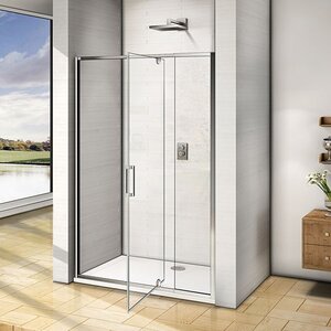 Изображение товара Душевая дверь в нишу Good Door Orion WTW - PD -110-C-CH, 110 х 185 см, стекло прозрачное, хром, ОР00018