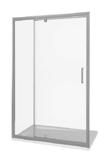 Изображение товара Душевая дверь в нишу Good Door Orion WTW 130x185 см прозрачное стекло хром