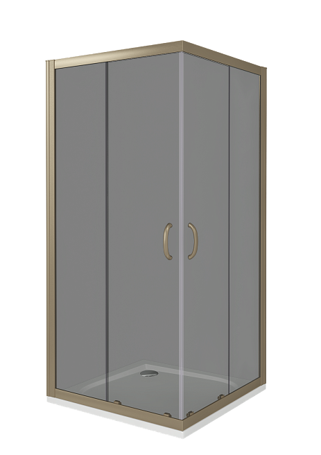 Изображение товара Душевое ограждение Good Door Jazze CR-100-B-BR 100x100 см стекло бронза Изображение товара Душевое ограждение Good Door Jazze CR-100-B-BR 100x100 см стекло бронза