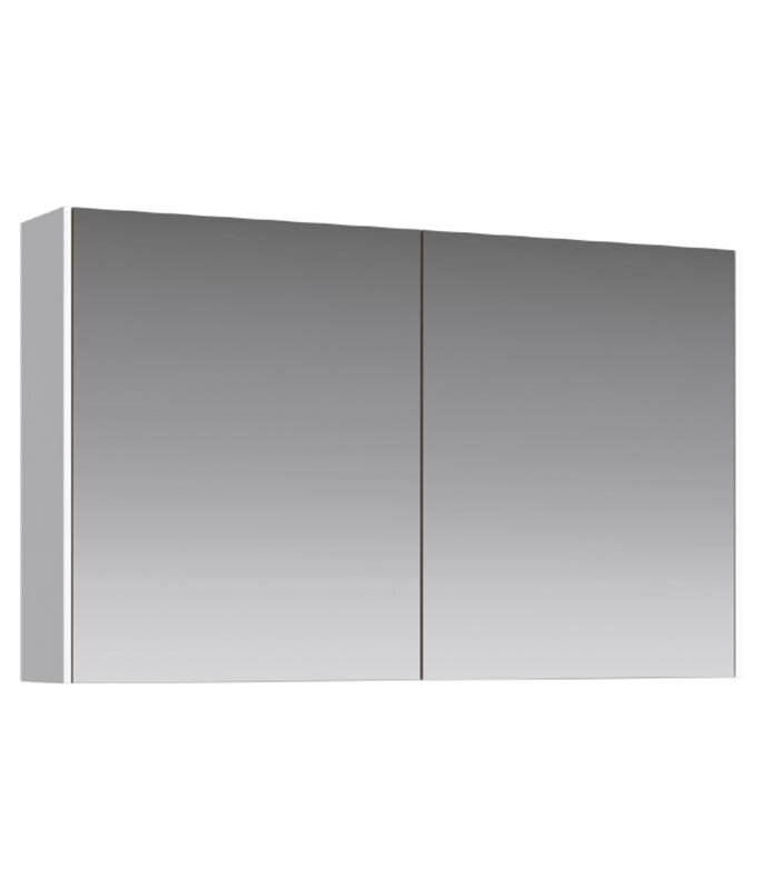 Изображение товара Зеркальный шкаф Aqwella Mobi 100 см белый подвесной МДФ с доводчиками