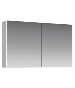 Изображение товара Зеркальный шкаф Aqwella Mobi MOB0410+MOB0717W 100 см, белый