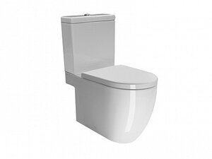 Изображение товара Напольный унитаз GSI PURA P-trap, Swirlflush, с крышкой-сиденьем с микролифтом, белый