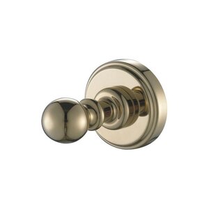 Изображение товара Крючок для полотенец Aquanet 4682, одинарный, золото (189281)