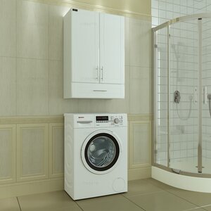 Изображение товара Шкаф над стиральной машиной СаНта Дублин 60 см белый Россия