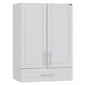 Изображение товара Шкаф подвесной СаНта Дублин 423003, 60 см, над стиральной машиной, цвет белый