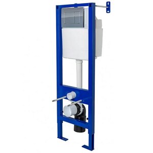 Изображение товара Инсталляция для унитаза Berges АТОМ 410, кнопка хром, 040331