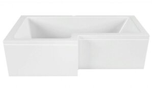 Изображение товара Акриловая угловая ванна Vayer Options 165x70/85 см без гидромассажа