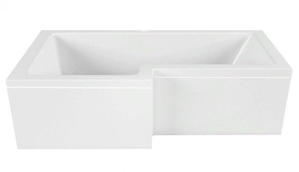 Изображение товара Акриловая угловая ванна Vayer Options 165x70/85 см без гидромассажа