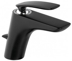 Изображение товара Однорычажный смеситель KLUDI BALANCE 520238775 на умывальник DN 15, черный/хром