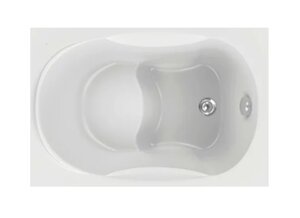 Изображение товара Ванна акриловая Bas Рио, 105 x 70 см, белый, В 00046