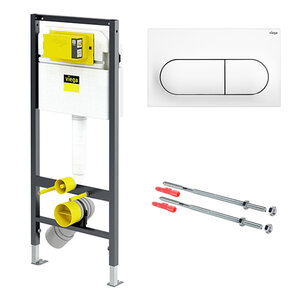 Изображение товара Инсталляция для подвесного унитаза Viega Prevista Dry (792831) комплект