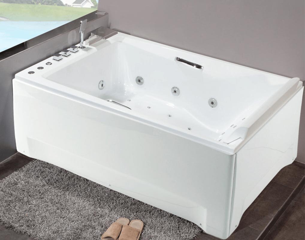 Изображение товара Акриловая гидромассажная ванна Orans BT-65105 L/R 180x120 см Изображение товара Акриловая гидромассажная ванна Orans BT-65105 L/R 180x120 см