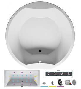 Изображение товара Ванна гидромассажная акриловая Riho Colorado 180 x 180 см, JOY