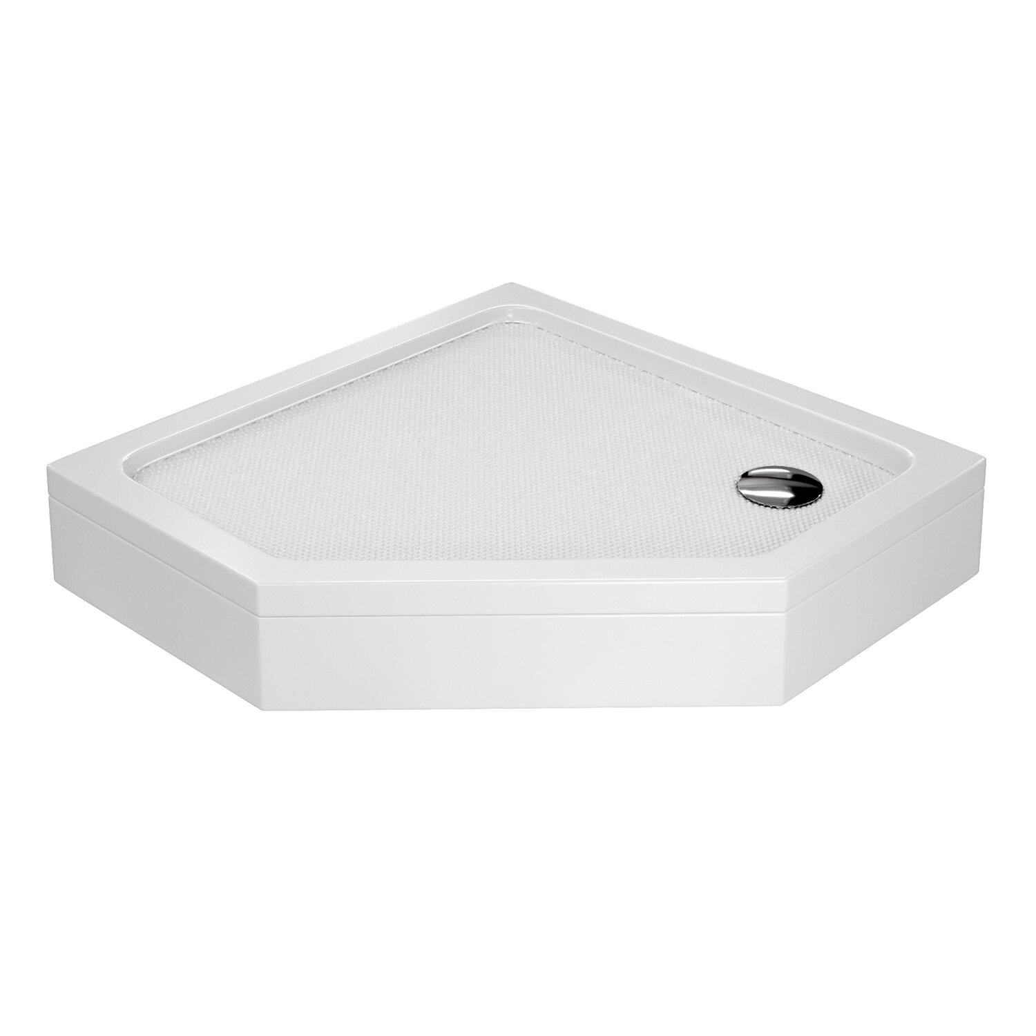 Изображение товара Пятиугольный душевой поддон WasserKRAFT Isen 26T11 90x90 см акрил белый Германия