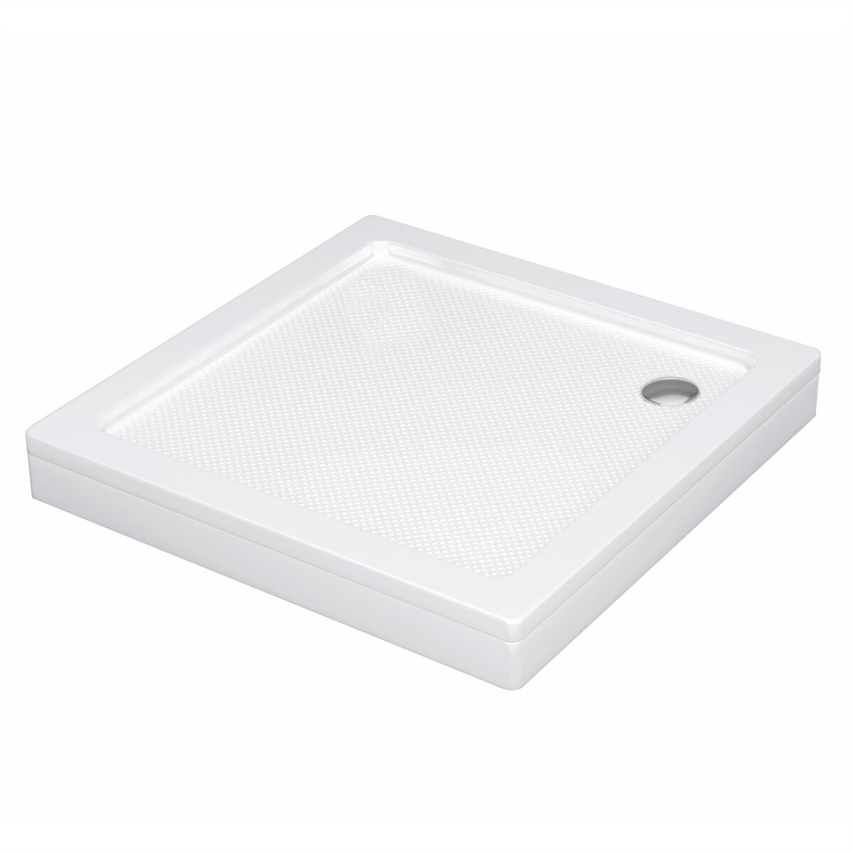 Изображение товара Квадратный душевой поддон WasserKRAFT Amper 29T19 100x100 см, акрил, белый