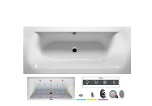 Изображение товара Гидромассажная ванна Riho Linares 180x80 см Joy с аудиосистемой и подсветкой